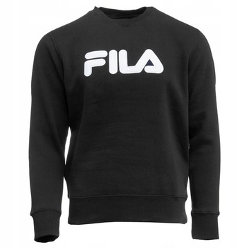FILA Bluza Sportowa Męska Czarna CREW SWEAT # L