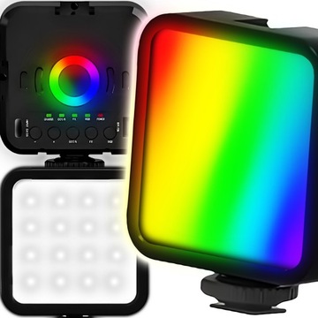 Lampa diodowa RGB Lampa do Telefonu Kamery GoPro Aparatu TikTok YouTube Pro