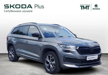 Skoda Kodiaq I SUV Facelifting 1.5 TSI 150KM 2022 Skoda Kodiaq Sportline Park Asist Rolety 230V 1.5TSI 150KM DSG Salon PL ASO, zdjęcie 6