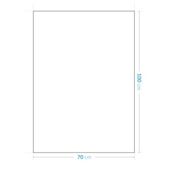 Печать на холсте велосипед черно-белая 70х100