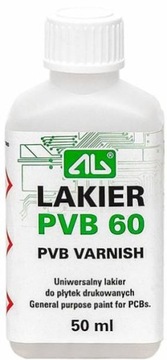 Lakier izolacyjny PVB 60 do płytek drukowany AG123