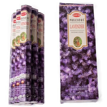 Indyjskie Kadzidełka Aromat Kwiat Lawenda Lavender Flower Aroma 20Sztuk HEM