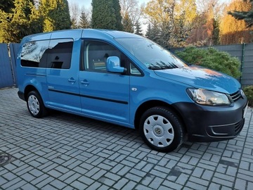 Volkswagen Caddy III Kombi Facelifting 1.6 TDI 102KM 2013 Volkswagen Caddy 1.6 TDI 102KM Long Klimatronic, zdjęcie 3