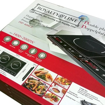 ИНДУКЦИОННАЯ ПЛИТА С ДВУМЯ КОНФОРМАМИ, ОТДЕЛЬНО СТОЯЩАЯ, ВОЗМОЖНОСТЬ ВСТРАИВАНИЯ