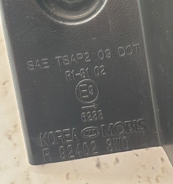 KIA SPORTAGE 3 III SVĚTLO PRAVÁ ZADNÍ W BLATNÍK 92402-3W0 ORIG.