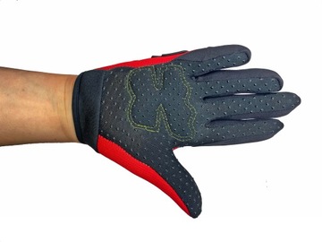 FOX-МОТОЦИКЛОВЫЕ ПЕРЧАТКИ ДЕТСКИЕ, КРАСНЫЕ S