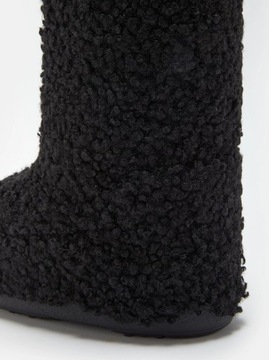 buty Tecnica Moon Boot Icon Faux Curly - Black