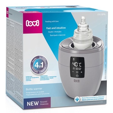 ПОДОГРЕВАТЕЛЬ ДЛЯ БУТЫЛОК LOVI 4 БЫСТРЫЕ ФУНКЦИИ