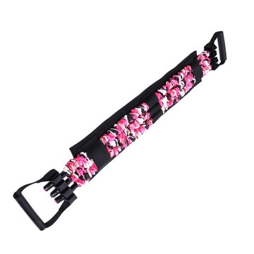 .Chest Expander Resistance Bands Arm Pink 45LBS