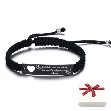 БРАСЛЕТ С СЕРДЦЕМ ПОДАРОК ​​ВАШЕЙ ДОЧКЕ ОТ МАМЫ