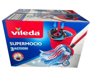 Mop sznurkowy i wiadro Vileda SuperMocio 3 Action