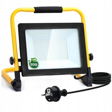 Naświetlacz LED 50W UNIWERSALNY IP65 z Uchwytem CW