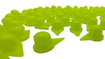 Nakładka kapsel kołpaczek osłonka szpilki śruby koła 32 niska 100szt