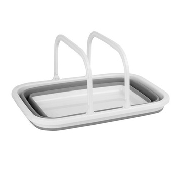 PIKNIKOWY KOSZYK na zakupy uniwersalny KOSZYK SKŁADANY 38 cm Silico