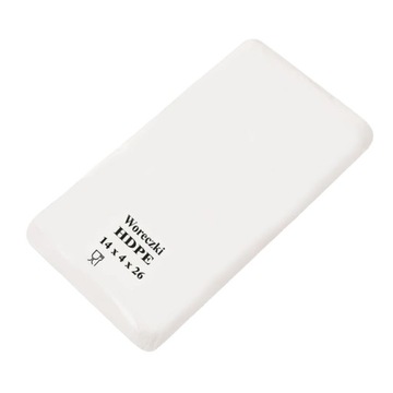 Torebki foliowe woreczki śniadaniowe HDPE 18x4x35 cm - 800 szt.