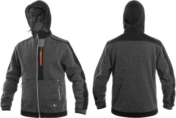 INDIANAPOLIS Рабочая флисовая куртка со светоотражающим капюшоном XXL