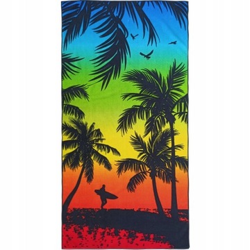 RĘCZNIK PLAŻOWY 70x140 KĄPIELOWY BASEN MIKROFIBRA