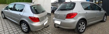 NA KLÍČEK ZAŘÍZENÍ(HÁK) TÁŽNÝ PEUGEOT 308 307 2000DO16