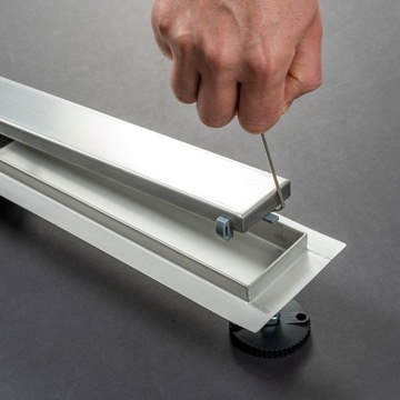 Линейный слив 80 см 2IN1 Низкий сифон для пластины