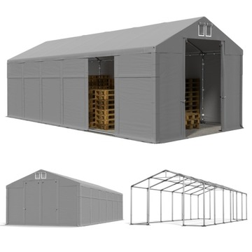 Namiot Przemysłowy 8x12 - 2,5m Magazynowy Hala MAGNUS