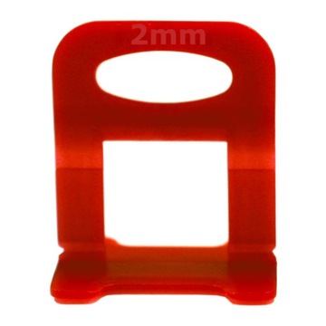 ЗАЖИМ ДЛЯ СИСТЕМЫ ВЫРАВНИВАНИЯ ПЛИТКИ 2 мм x 100 ШТ.