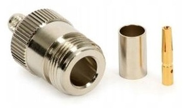 Gniazdo zaciskane N na kabel H155 - GOLD