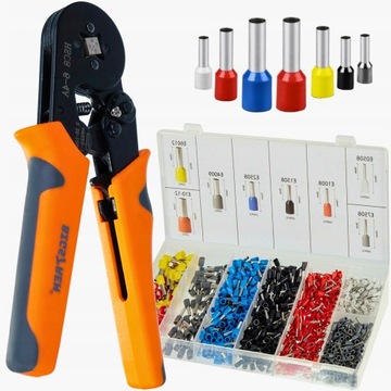 КРЕМПЕР ДЛЯ ВТУЛОК 0,5-10мм + 1200ШТ. ВТУЛКА БИГСТРЕН