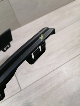 NÁRAZNÍK PŘEDNÍ MACAN 95B TURBO FACELIFT 19- LIŠTA LEVÝ