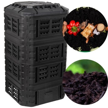 KOMPOSTOWNIK OGRODOWY MULTI 1260L MROZOODPORNY