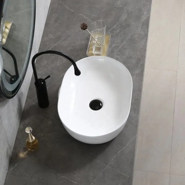 VELDMAN CERAMICZNA UMYWALKA NABLATOWA ANNA SLIM 48