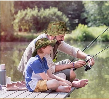 ШЛЯПА «БОННИ ПАНТЕРА» С ПОЛЯМИ SUNSHINE МИЛИТАРИ