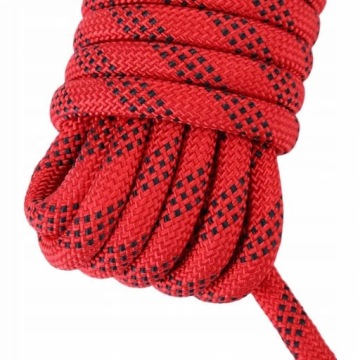 20 м Статическая Лина 12 мм+ карабинер красный