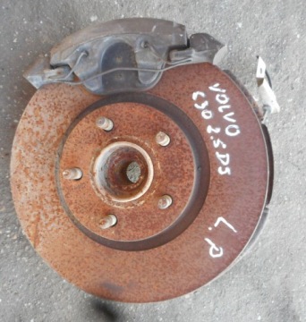 VOLVO C30 2,5 D5 ZWROTNICA PIASTA ZACISK PRZÓD LEW