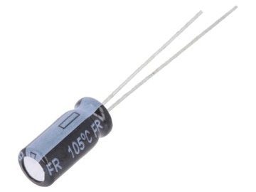 EEUFR1H100 KONDENSATOR 10uF 50VDC 5x11MM E9481