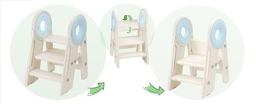 Лестничная площадка, подставка для ног в ванной, вспомогательная ступенька, 3-х уровневые ступеньки