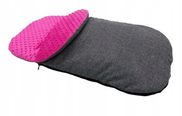 ŚPIWÓR ŚPIWOREK DO WÓZKÓW SANEK MINKY 105 CM
