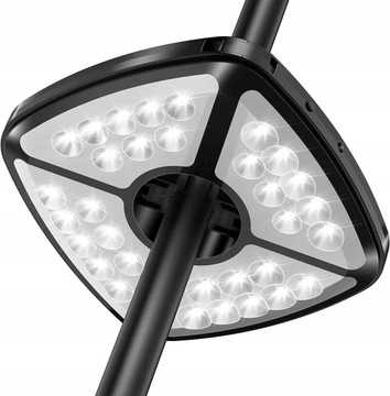 Parasol ogrodowy z 32 diodami LED