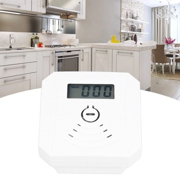 Wyświetlacz LCD alarmu CO Mini dźwięk o wysokiej czułości Ostrzeżenie