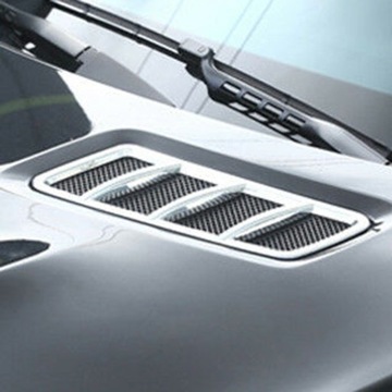 CHROM KRYT VSTUPU VZDUCHU NA KAPOTA DO MERCEDESA-BENZ ML W166 GL