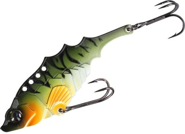 MIKADO BŁYSTKA - CYKADA - M-VIB 10g - 55mm - NATURAL PERCH