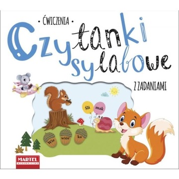 Czytanki sylabowe z zadaniami - Martel 3+