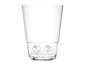 SZKLANKI PLASTIKOWE 236ml jednorazowe drink 25szt.