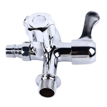 Кран для стиральной машины 1 вход 2 выхода Многофункциональный,