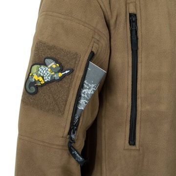 Мужская флисовая толстовка Полярная куртка Helikon Classic Army Heat Black xxl