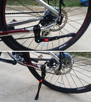 Велосипедная подставка Алюминиевая подножка для горных велосипедов Дорожные спортивные велосипеды