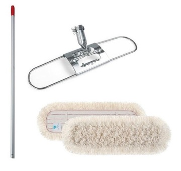 TTS Zestaw kij aluminiowy stelaż metalowy mop 60cm
