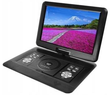 ТВ-КОНСОЛЬ ПОРТАТИВНЫЕ ИГРЫ DVD-ЭКРАН 16 USB SD DVBT2