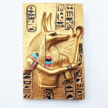 3d magnes na lodówkę Anubis Egipt piramida