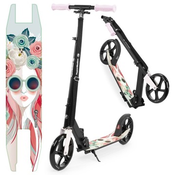 Hulajnoga HyperMotion VIBE 7+ / do 100kg / 2 kółka 200mm !