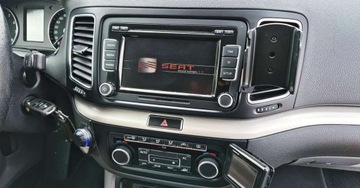 Seat Alhambra II (7N) Van 1.4 TSI 150KM 2010 Seat Alhambra BENZYNA SKORA 7 FOTELI kamera nawigacja okazja 1.4, zdjęcie 35